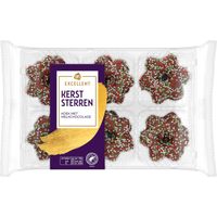 AH Excellent Kerststerren koek met melkchocolade