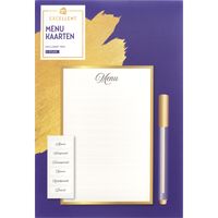 AH Excellent Menukaarten wit