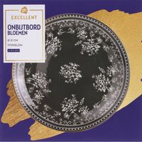 AH Excellent Ontbijtbord bloemen 21cm