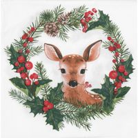 AH Excellent Servet hert hulst 33x33cm