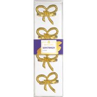 AH Excellent Servetringen strik goud