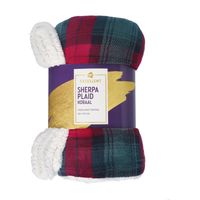 AH Excellent Sherpa plaid check