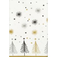 AH Excellent Tafellaken kerstboom wit