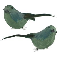 AH Excellent Vogeltje op clip groen