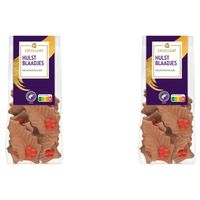 AH Hulstblaadjes van melkchocolade 2-pack