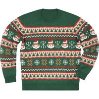 AH Kersttrui XXL groen gebreid