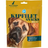 AH Kipfiletsnack voor grote honden