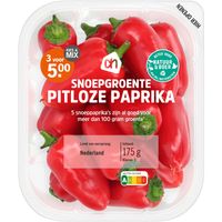 AH Snoepgroente pitloze paprika rood