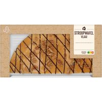 AH Stroopwafel vlaai half