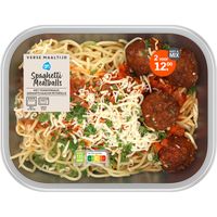 AH Verse maaltijd spaghetti meatballs