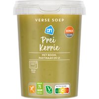 AH Verse soep prei kerrie