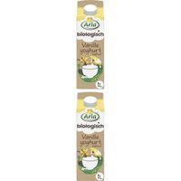 Arla Bio vanille yoghurt halfvol 2-pack