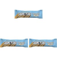 Barebells Vegan protein bar caramel peanut 3-pack
