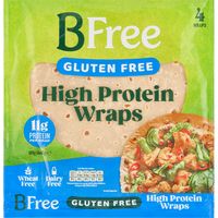 BFree Gluten Free High Protein Wraps 4 x 42 g