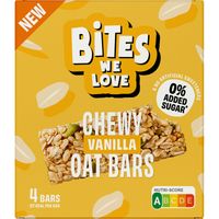 BitesWeLove Chewy oat bars vanille