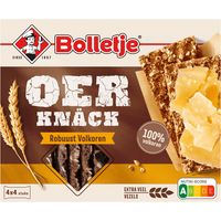 Bolletje Oerknäck Robuust Volkoren 4 x 4 Stuks 300 g