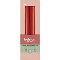 Bolsius Gotische kaarsen delicate red 24cm