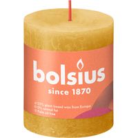 Bolsius Rustiek stompkaars 80/68 Honeycomb Yel