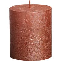Bolsius Rustieke kaars 8cm koper