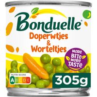 Bonduelle Doperwtjes & worteltjes zeer fijn