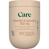Care Chlorella & spirulina 250mg