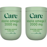 Care Visolie omega3 2000mg 2-pack