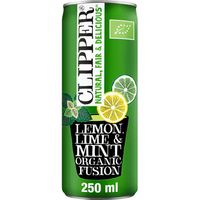 Clipper Lemon Lime Mint Organic Fusion 250ml