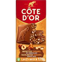 Cote D'or Melk Hazelnoot Chocolade Reep 170g