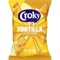 Croky Tortilla Nacho Cheese Flavour 160 g