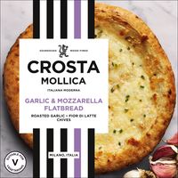 Crosta Mollica Flatbread Knoflook & Mozzarella 229g