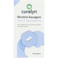 Curalyn Nicotine Kauwgom 2mg