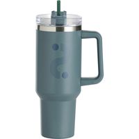 Day Thermosfles turquoise rvs 1200ml