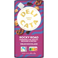 Delicata Reep rocky road melk chocolade