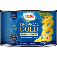 Dole Tropical gold ananasschijven op sap