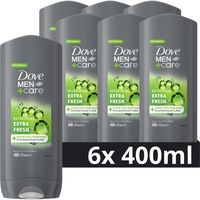 Dove Men+Care 3-in-1 Douchegel Extra Fresh 6 x 400 ml