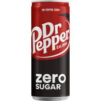 Dr Pepper Zero sugar