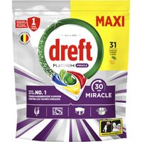 Dreft Platinum miracle maxi vaatwascapsules