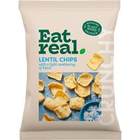 Eat Real Salted Lentil Chips 95g
