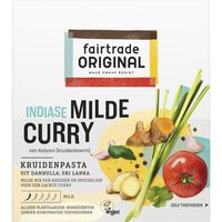 Fairtrade Original Indiase Milde Curry Kruidenpasta 75 g