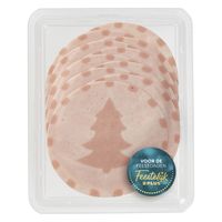 Feestelijk PLUS Boterhamworst kerstboom