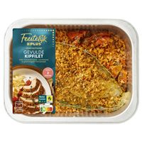 Feestelijk PLUS Gevulde kipfilet met tomatensaus
