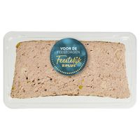 Feestelijk PLUS Paté met kalkoen, truffel en pistachen