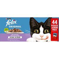 FELIX Original Mix Selectie in Gelei kattenvoer 44x85g