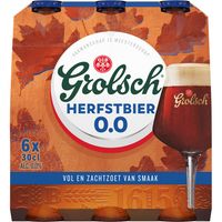 Grolsch Herfstbier 0.0 Flessen 6 x 30cl