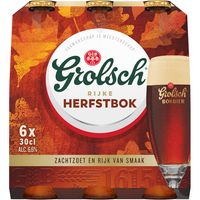Grolsch Rijke Herfstbok Flessen 6 x 30cl