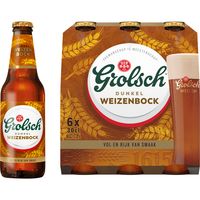 Grolsch - Weizenbock - Fles - 6 x 330ML