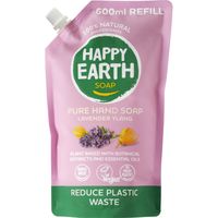Happy Earth Pure hand soap lavender ylang refill