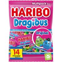 Haribo Dragibus Original Uitdeelzakjes 350 g