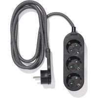 HEMA Stekkerdoos 3 Schuko 1,5 m Kaart