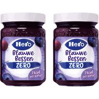 Hero Jam zero blauwe bessen 2-pack